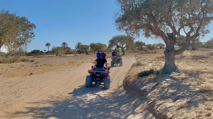 Djerba : Aventure en quad à travers les plages et la lagune 3