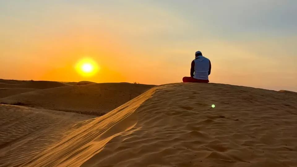 Coucher de Soleil dans les Dunes 19
