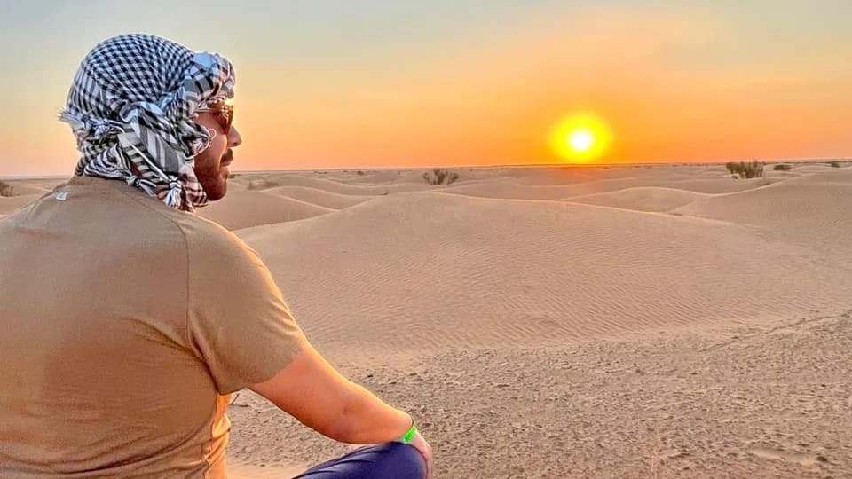 Coucher de Soleil dans les Dunes 23
