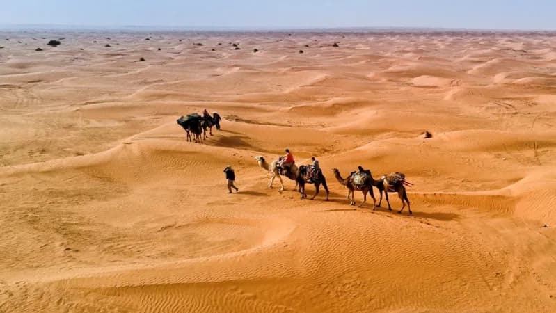 Trekking dans le Sud tunisien : entre montagnes du Dahar et désert du Sahara